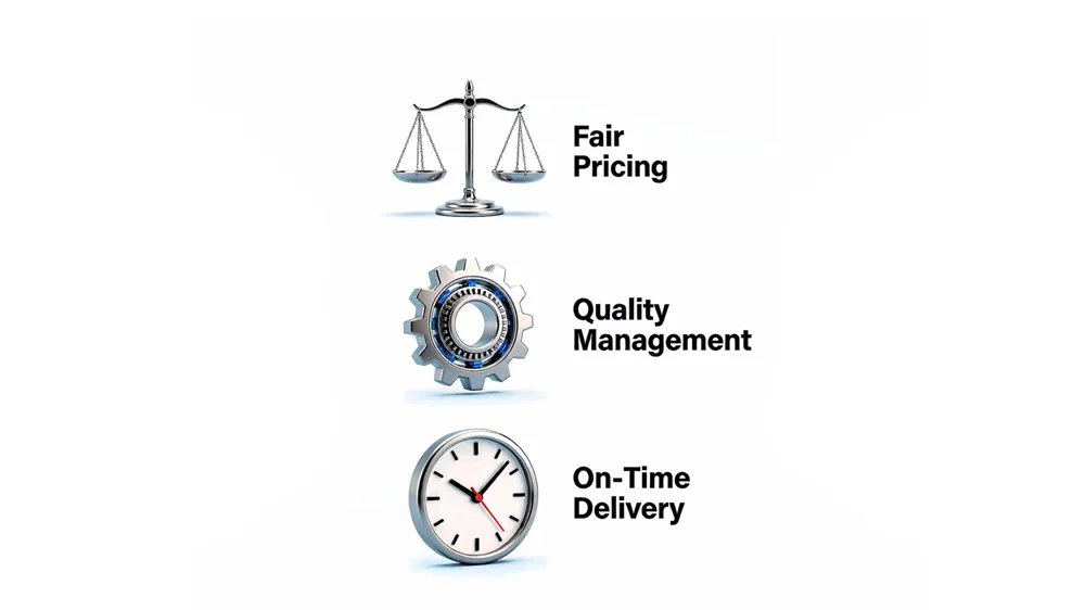 Our Core Principles: Pricing, Quality, and Delivery