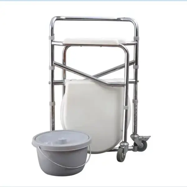 Steel Commode Chair