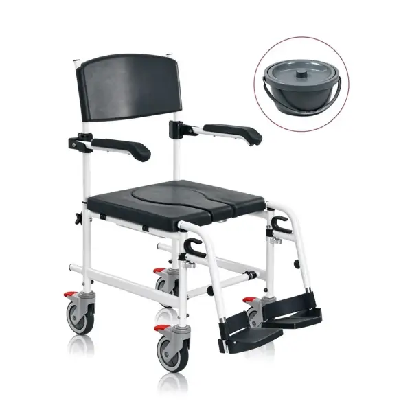 Aluminum Commode Chair