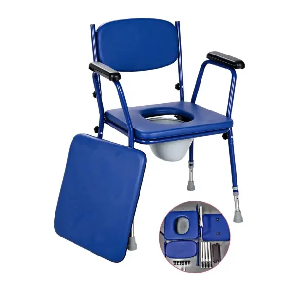 Steel Commode Chair