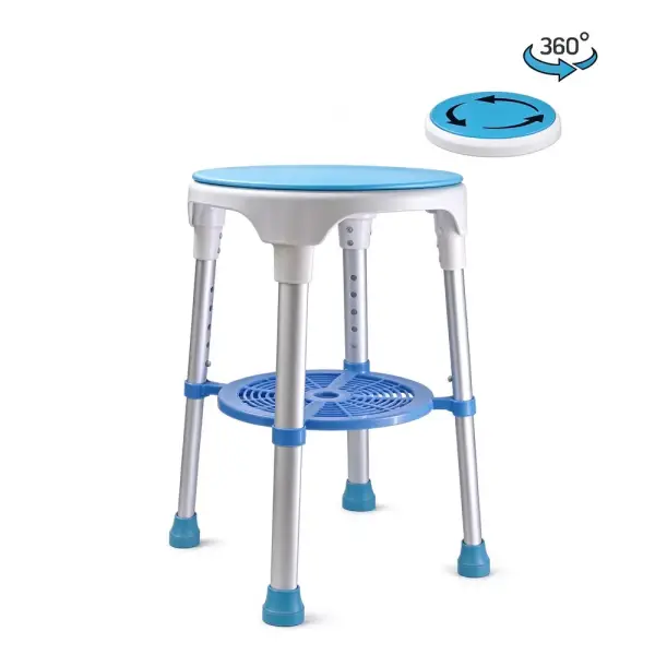 Rotating Alu Shower Chair