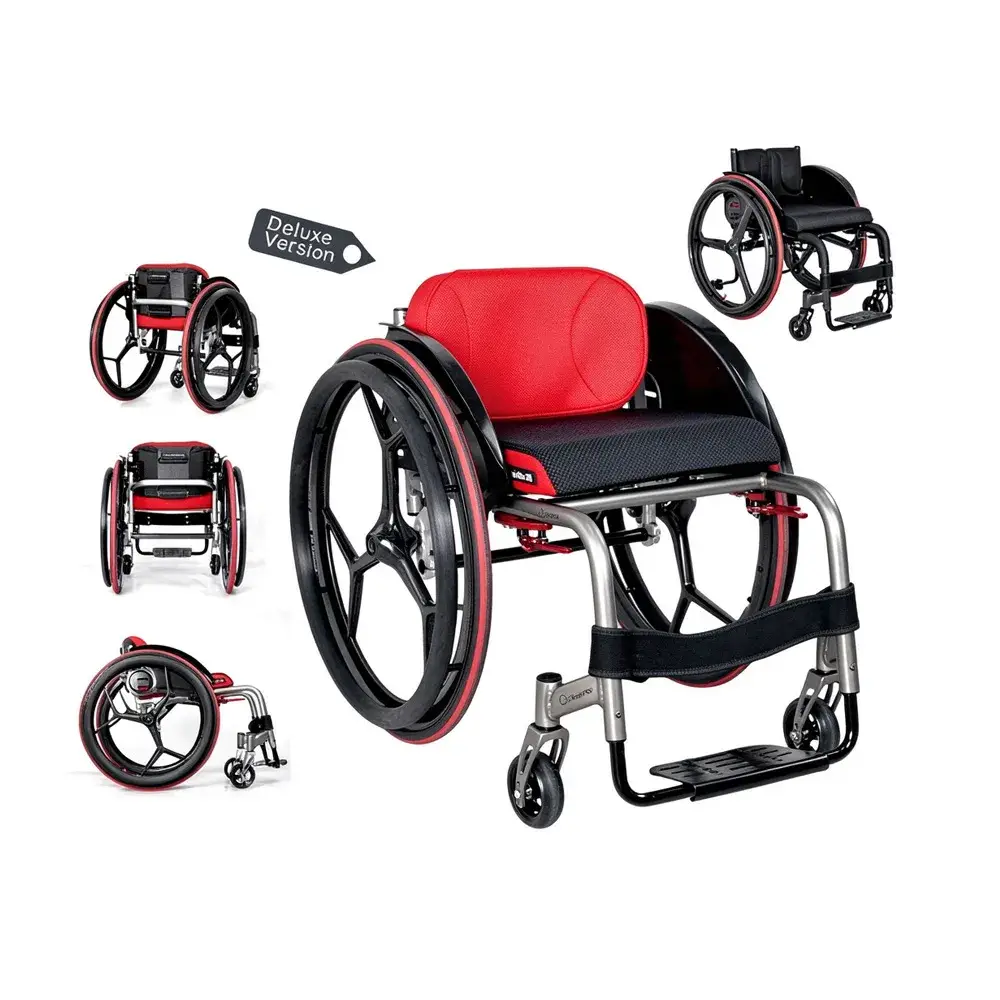 Aluminum Deluxe Sport Wheelchair