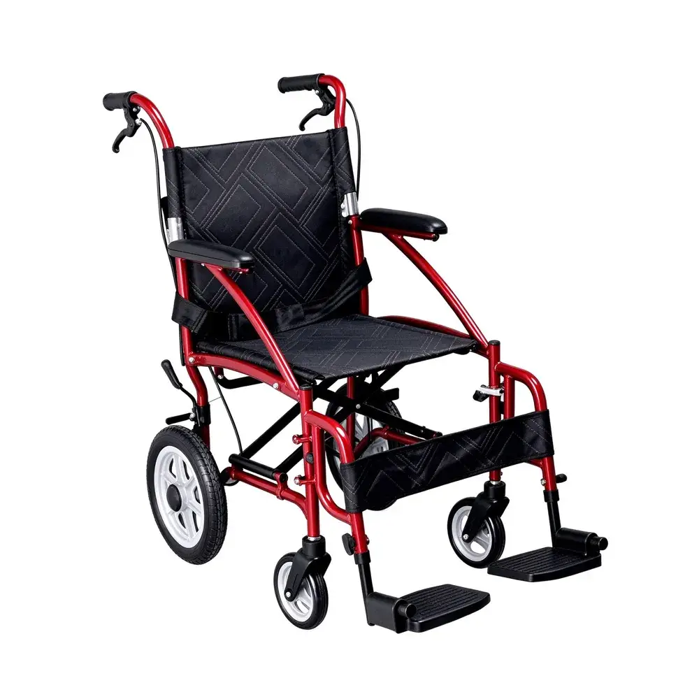 Deluxe Aluminum Transport Chair