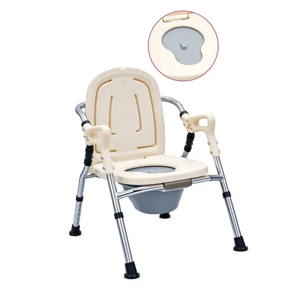 Steel Commode Chair