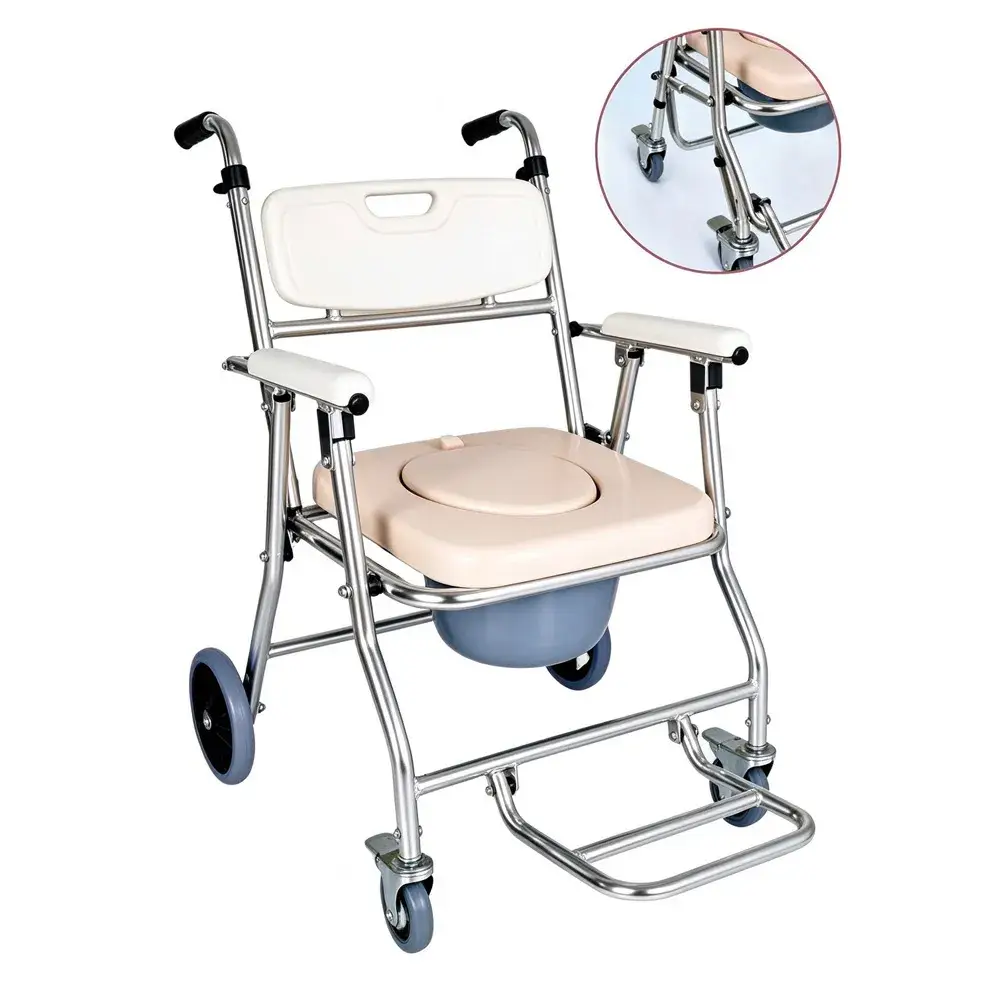 Aluminum Commode Chair