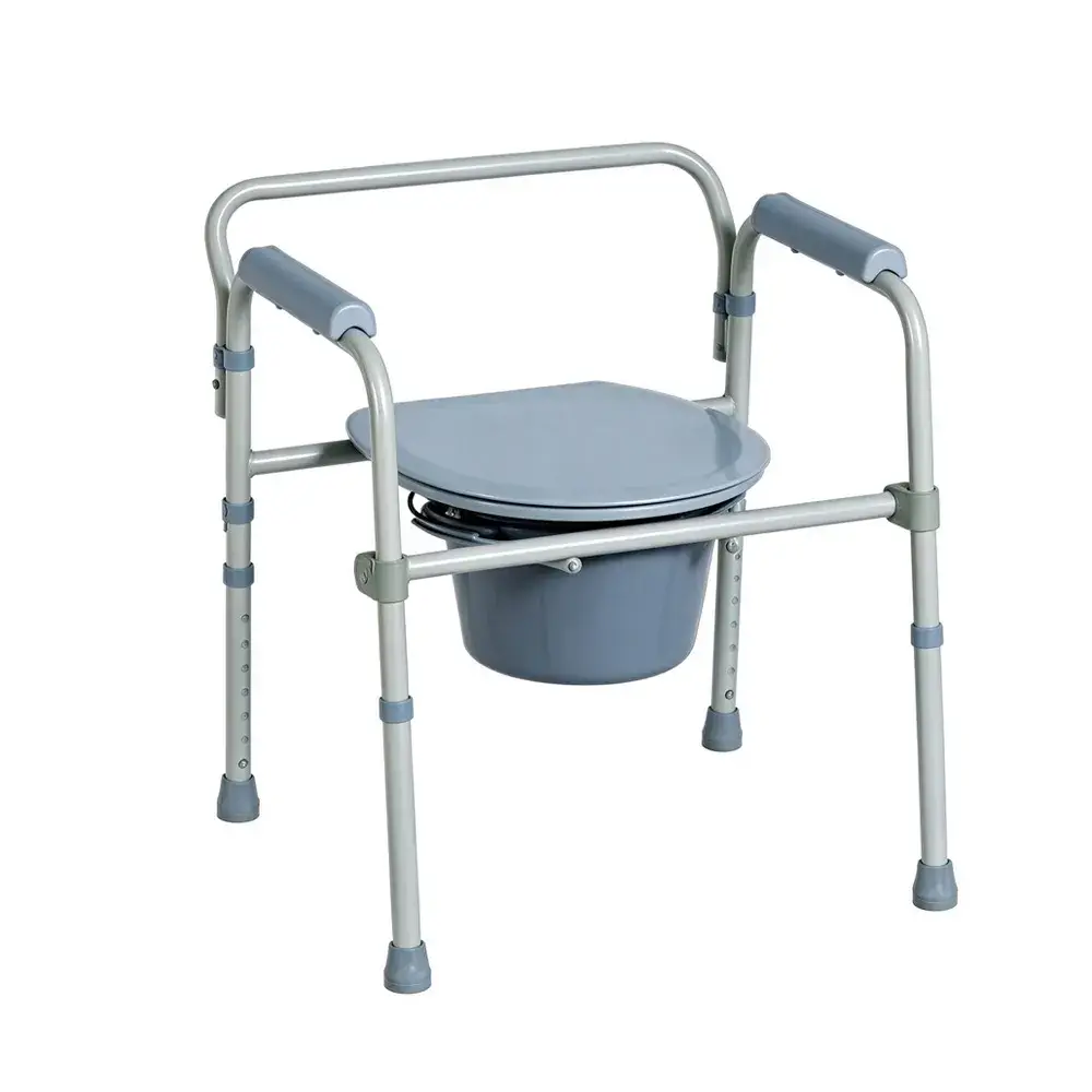 Steel Commode Chair