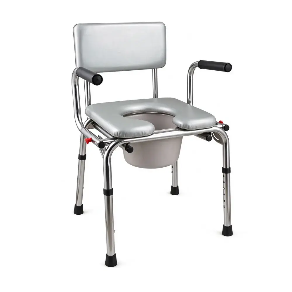 Steel Commode Chair