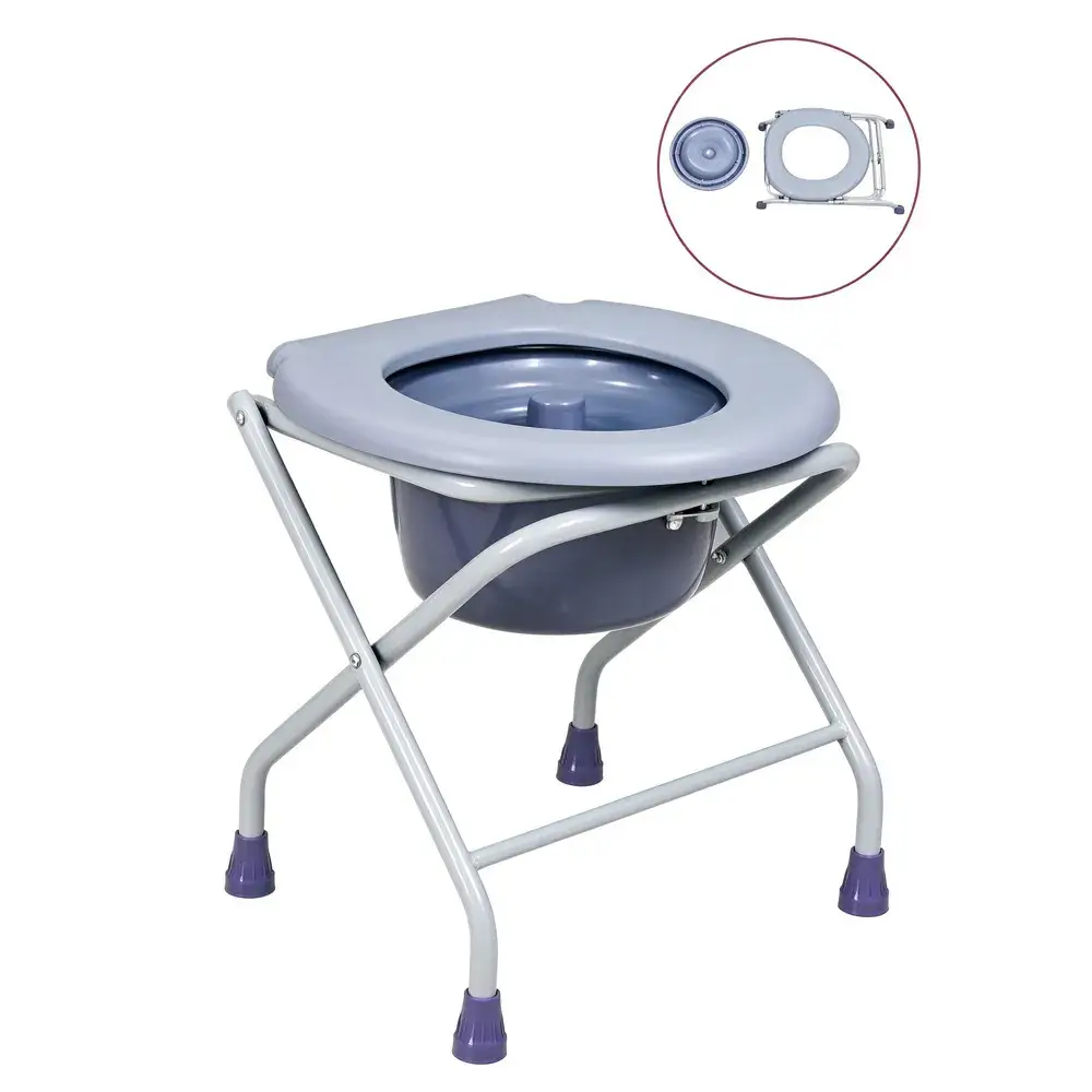 Steel Commode Chair