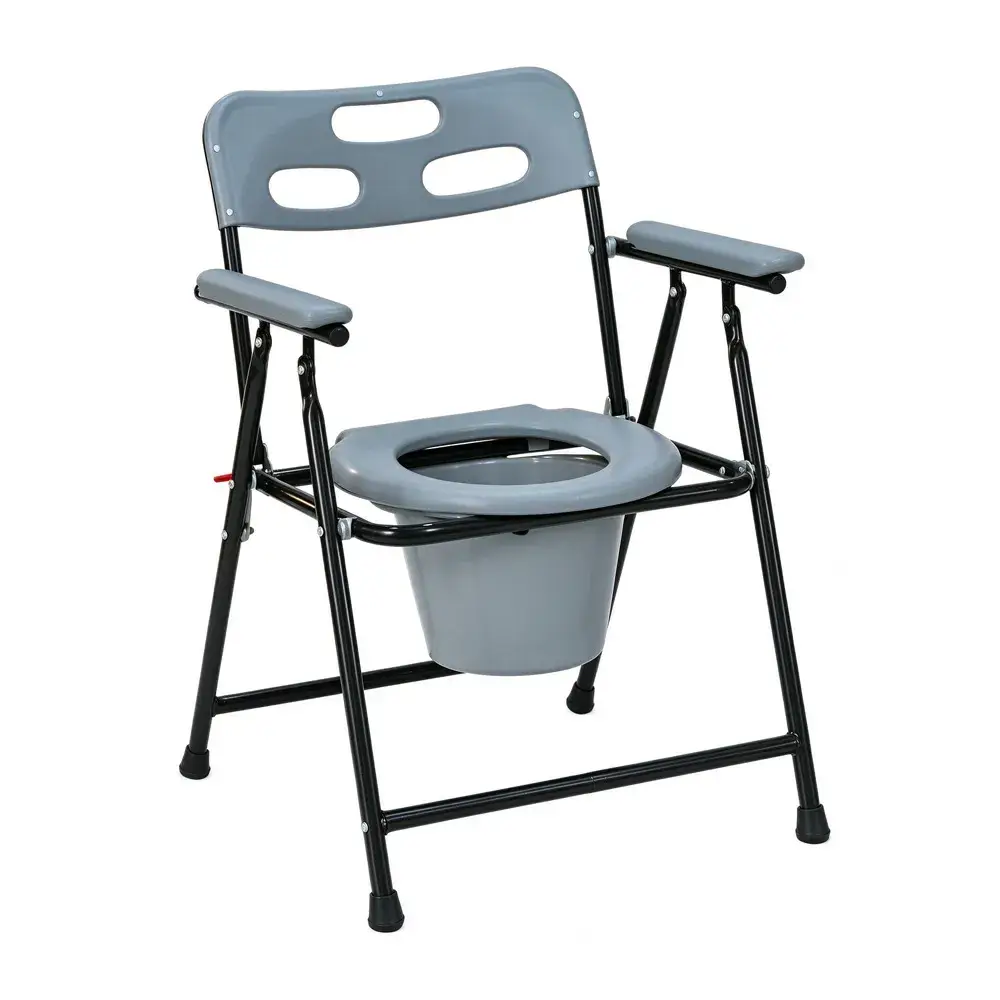 Steel Commode Chair