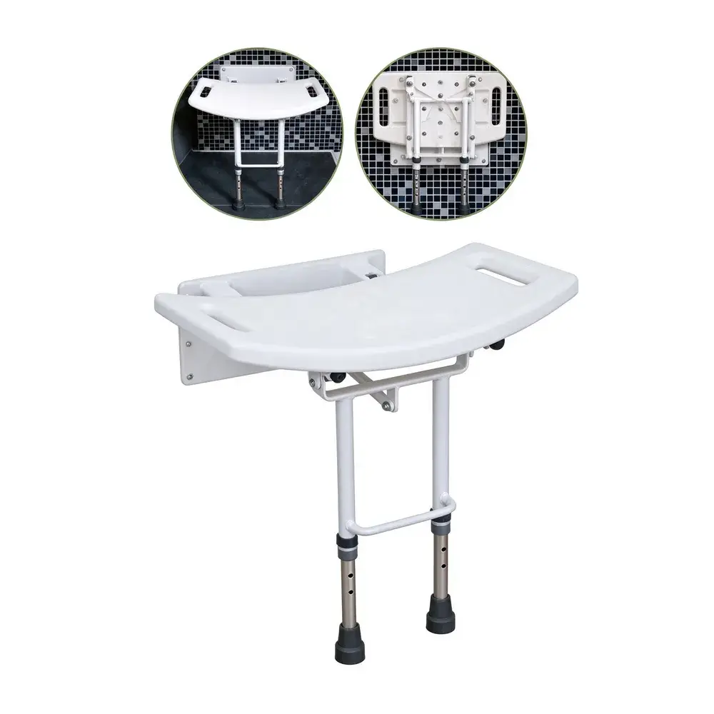 Aluminum Wall Mounted Folding Shower Seat