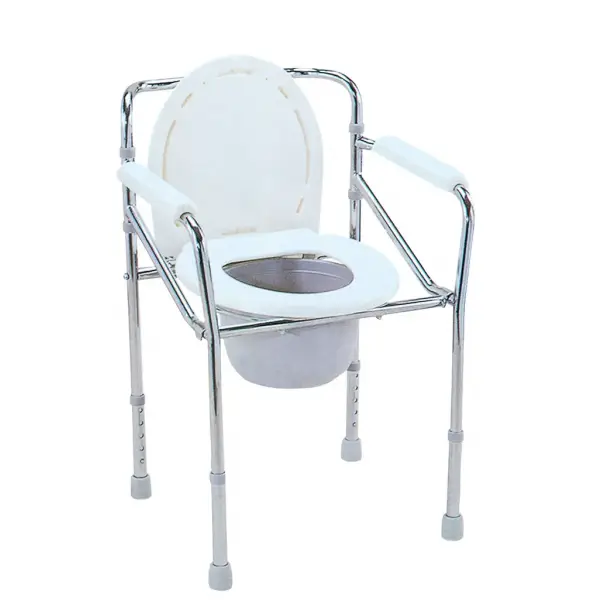 Steel Commode Chair