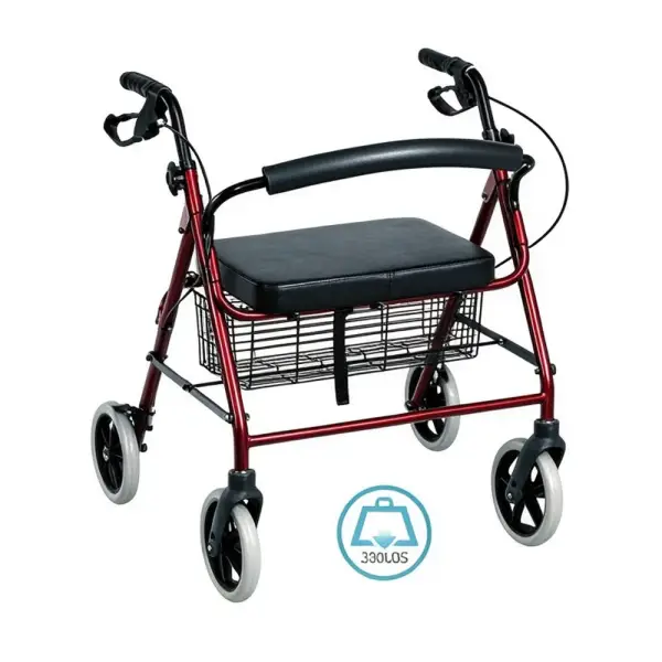 Extra Wide Aluminum Rollator