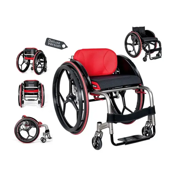 Aluminum Deluxe Sport Wheelchair