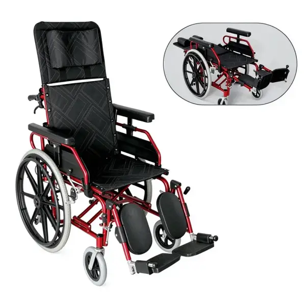 Light weight Aluminum Reclining Wheelchair