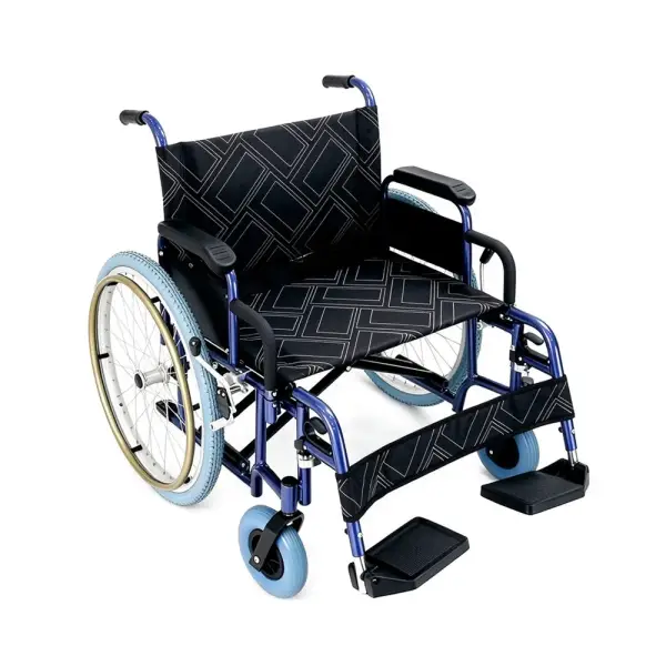 Heavy Duly Steel Wheelchair