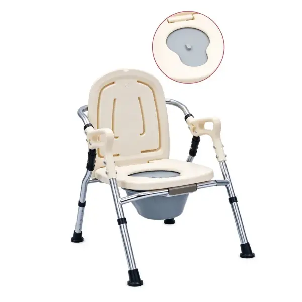 Steel Commode Chair