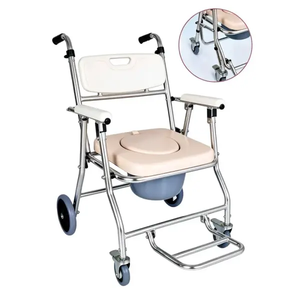 Aluminum Commode Chair