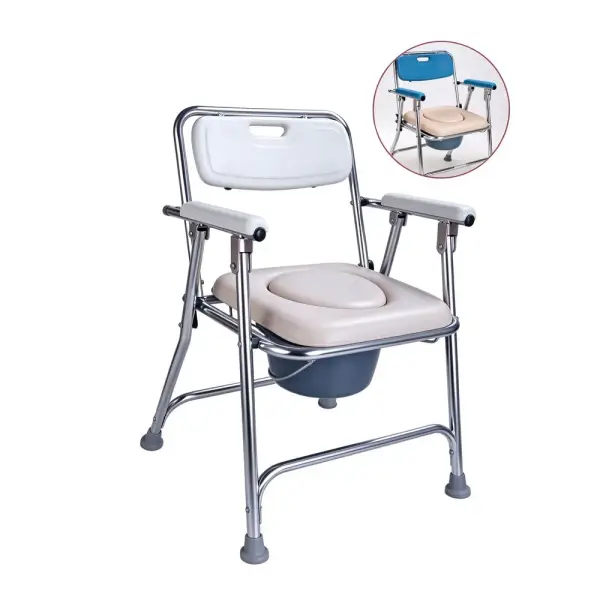 Aluminum Commode Chair