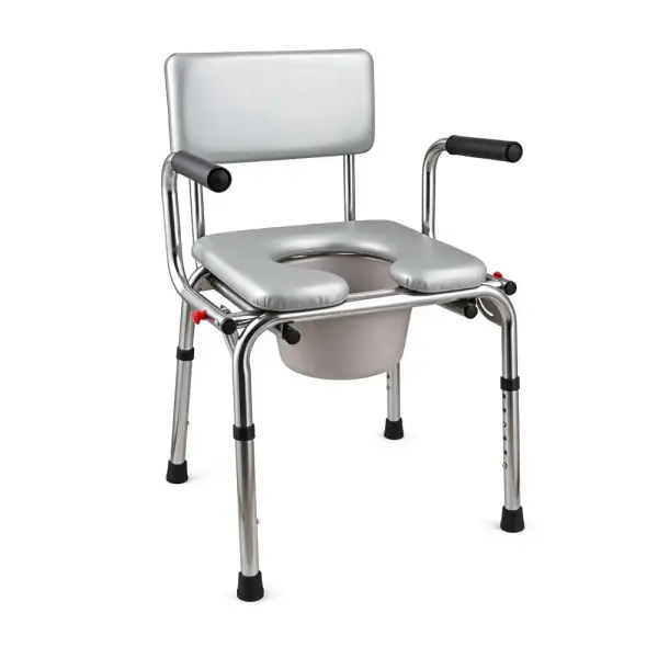 Steel Commode Chair