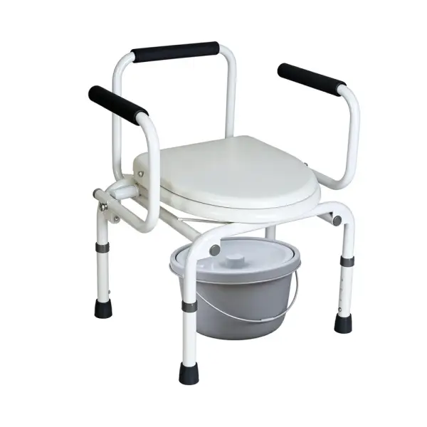 Steel Commode Chair