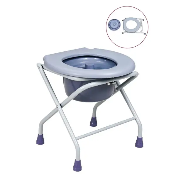 Steel Commode Chair